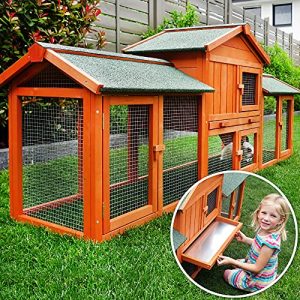 Cage Clapier Enclos Lapin 210x85x54cm Petits Animaux Modele XXL 040 Cage Clapier Enclos Lapin 210x85x54cm Petits Animaux Modele XXL 040 pas cher