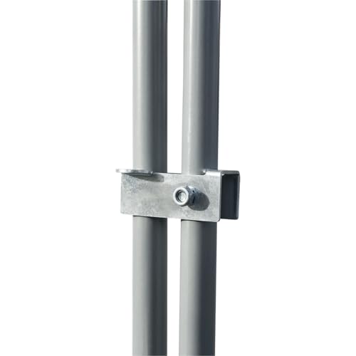 IDMarket – Enclos poulailler 12 m² Parc grillagé 4×3 M Acier galvanisé – Avec filet de toit 5 IDMarket – Enclos poulailler 12 m² Parc grillagé 4×3 M Acier galvanisé – Avec filet de toit pas cher