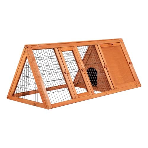 Wiltec Clapier Triangulaire – 1180 x 500 x 450 mm – Bois épicéa – avec 2 Portes, Enclos et Refuge – Abri Cage pour rongeurs Lapinière Nichoir Espace Libre pour Petits Animaux Wiltec Clapier Triangulaire – 1180 x 500 x 450 mm – Bois épicéa – avec 2 Portes, Enclos et Refuge – Abri Cage pour rongeurs Lapinière Nichoir Espace Libre pour Petits Animaux pas cher