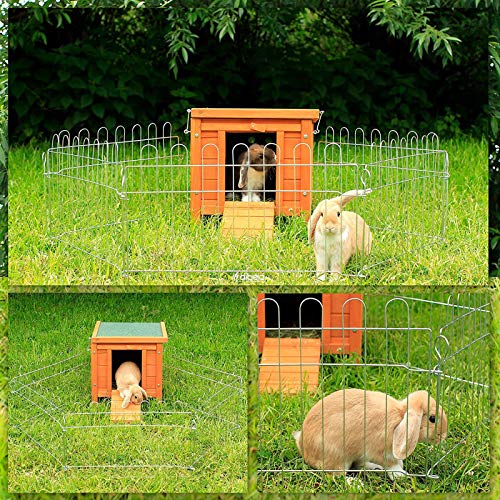 lionto Clapier en Bois avec Deux entrées, 43x43x52 cm, Toit Rabattable en Bitume Hydrofuge et Pieds en Plastique, clapier pour intérieur et extérieur, résistant à l’Hiver 2 lionto Clapier en Bois avec Deux entrées, 43x43x52 cm, Toit Rabattable en Bitume Hydrofuge et Pieds en Plastique, clapier pour intérieur et extérieur, résistant à l’Hiver pas cher